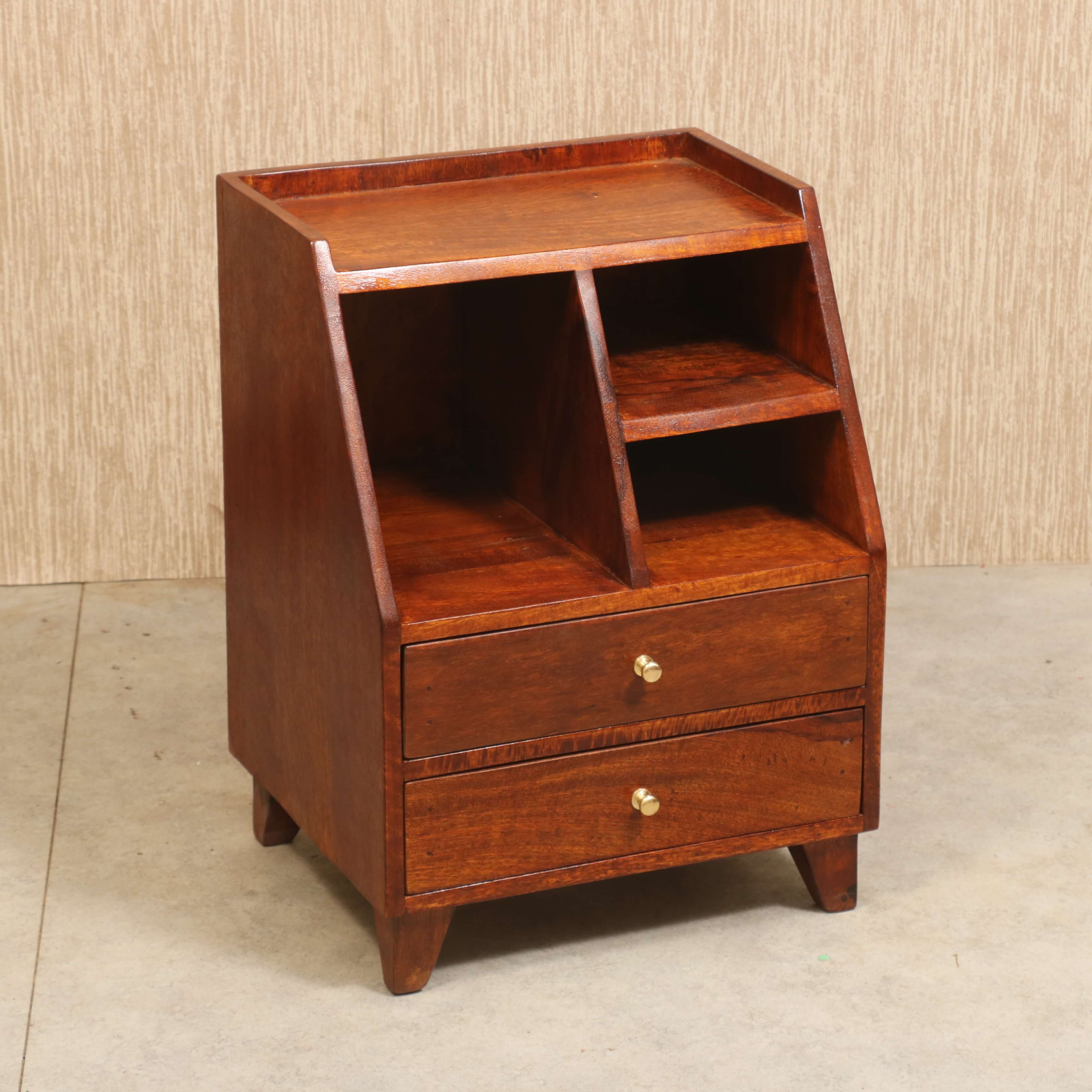 Futuristic 2-Drawer Bedside Unit Bedside