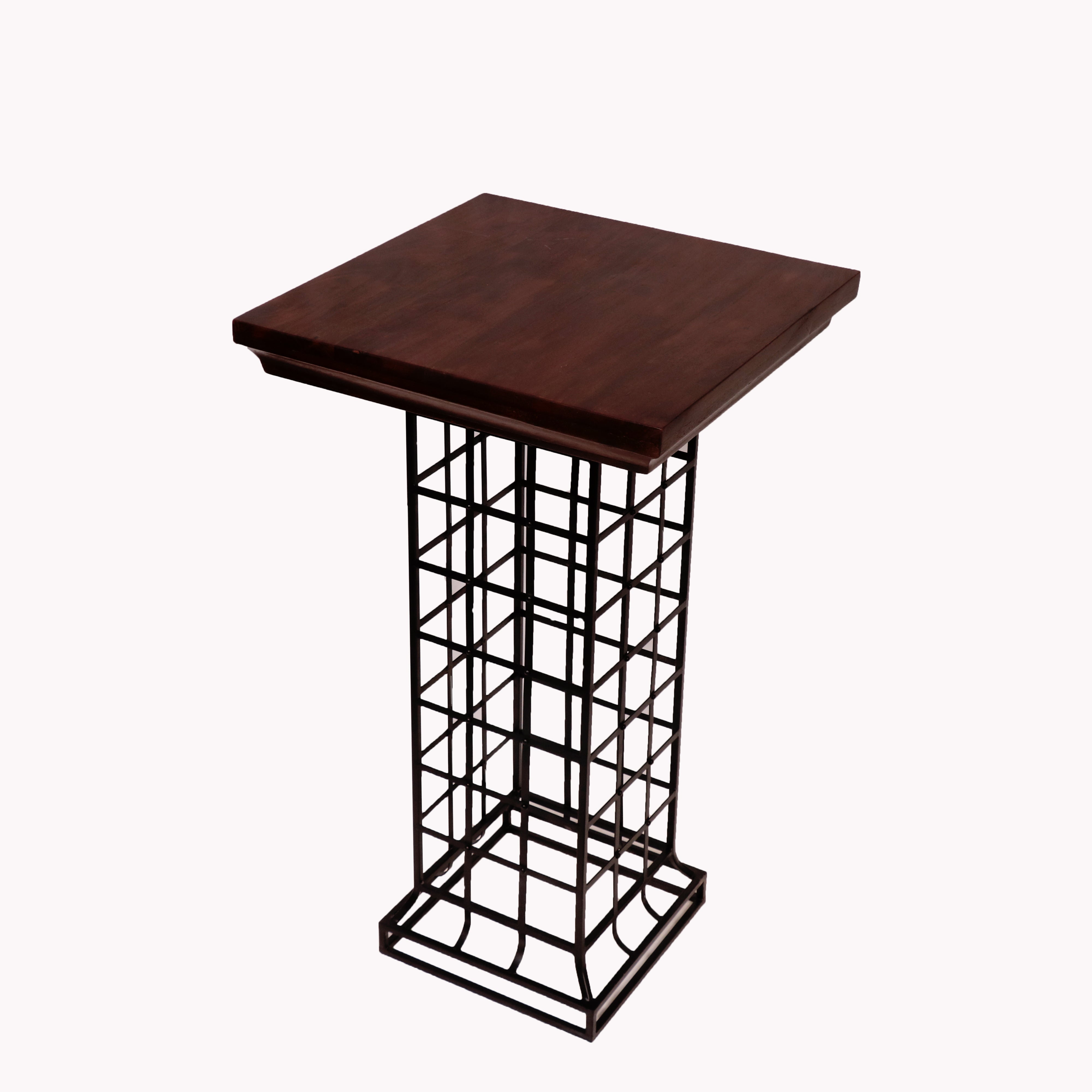 Metal Criss Cross Table Bar Table